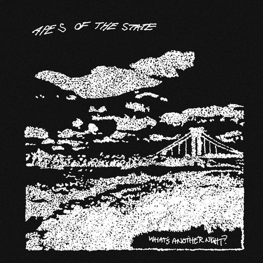 Apes of the State - What's Another Night? LP record (dark blue colored vinyl)