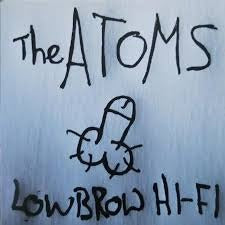 The Atoms - Lowbrow Hi-Fi LP record (pink vinyl)