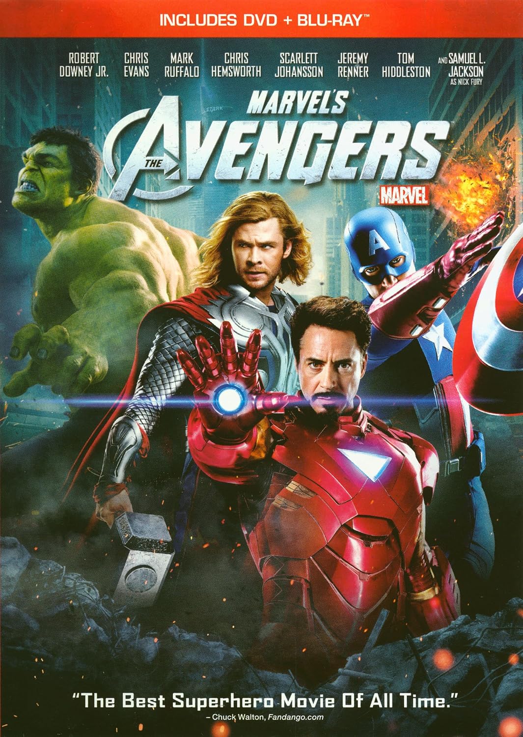 USED: The Avengers Blu-Ray / DVD combo