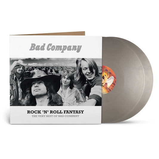 PREORDER (10/31/25): Bad Company - Rock'n'Roll Fantasy: Very Best Of LP record (Rocktober 2025 / silver vinyl)