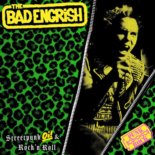 USED: The Bad Engrish - Streetpunk Oi! and Rock'n'Roll LP record (violet vinyl)