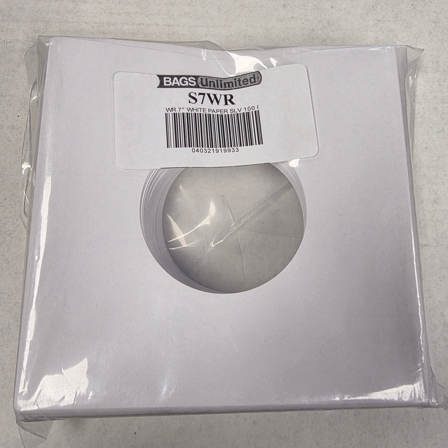 Bags Unlimited 7" inner sleeves (100 count)