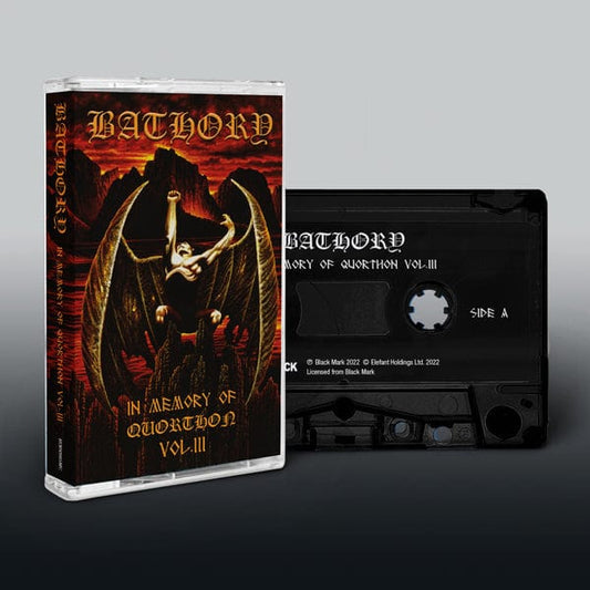 Bathory - In Memory of Quorthon Vol. III cassette tape