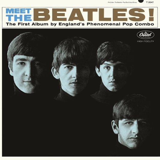 The Beatles - Meet the Beatles LP (blue vinyl)