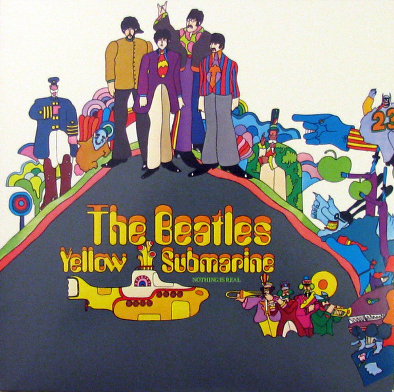 The Beatles - Yellow Submarine LP vinyl record
