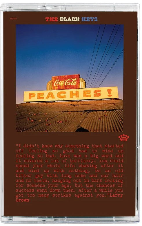 PREORDER (05/01/26): The Black Keys - Peaches! Cassette Tape