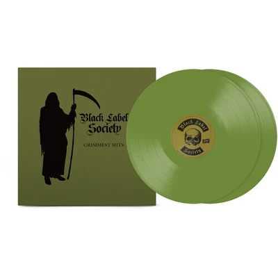Black Label Society - Grimmest Hits LP record (green vinyl)
