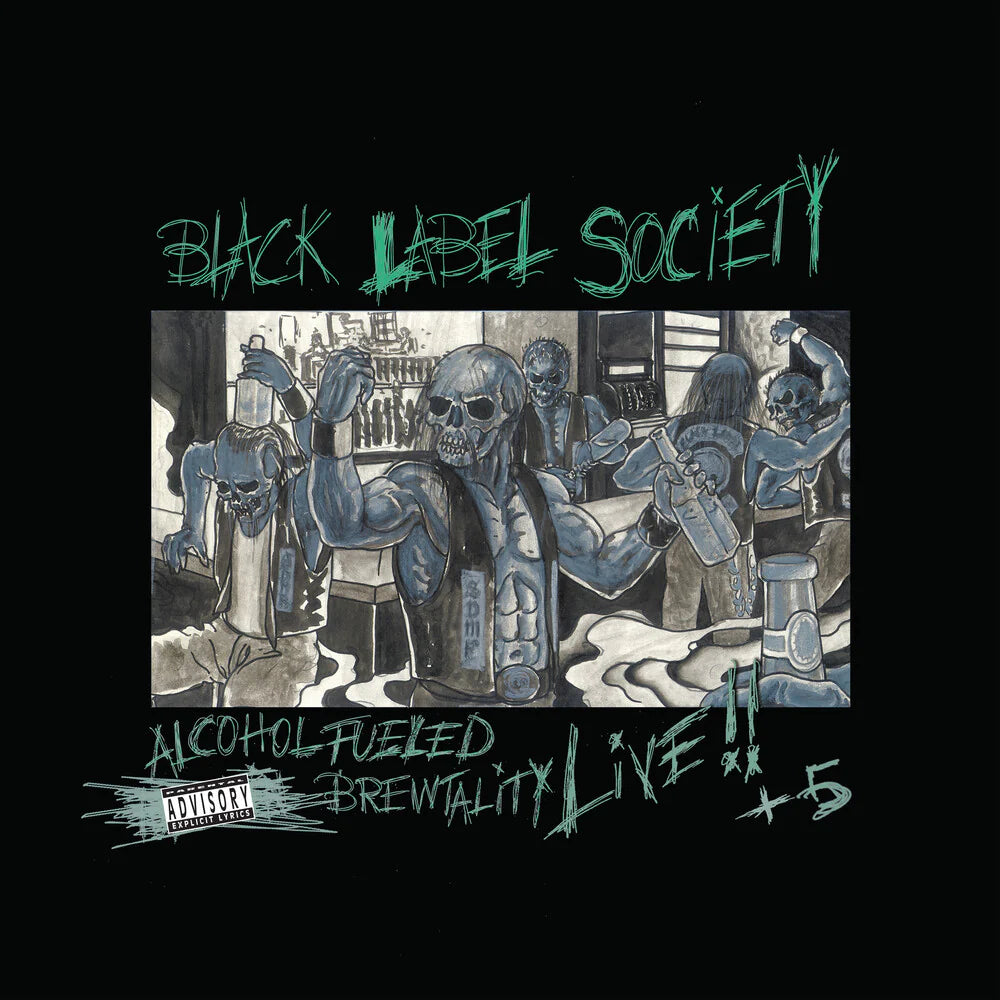 Black Label Society - Alcohol Fueled Brewtality LP record (colored vinyl)