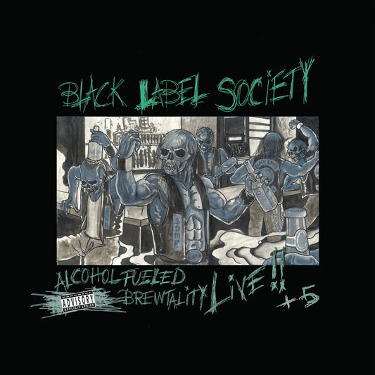 Black Label Society - Alcohol Fueled Brewtality LP record (colored vinyl)