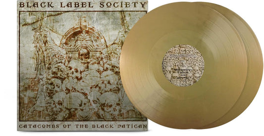 Black Label Society - Catacombs of the Black Vatican LP gold vinyl record