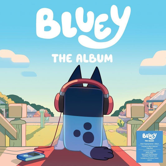 Bluey - The Album LP record (blue vinyl)