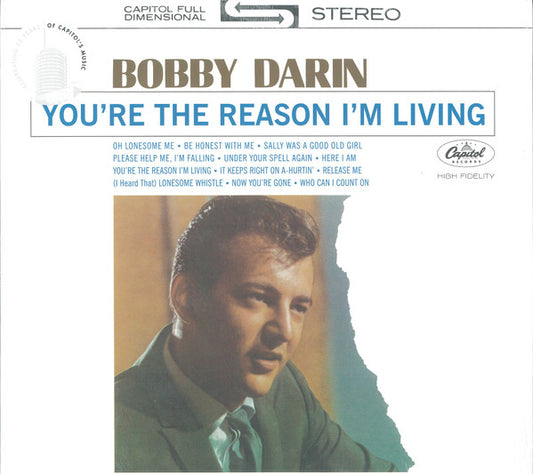 Bobby Darin - You're the Reason I'm Living LP vinyl record