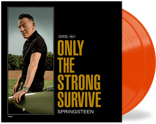 Bruce Springsteen - Only the Strong Survive LP record (sundance orange vinyl)