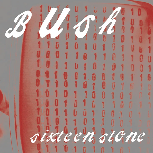 Bush - Sixteen Stone LP record (silver vinyl)