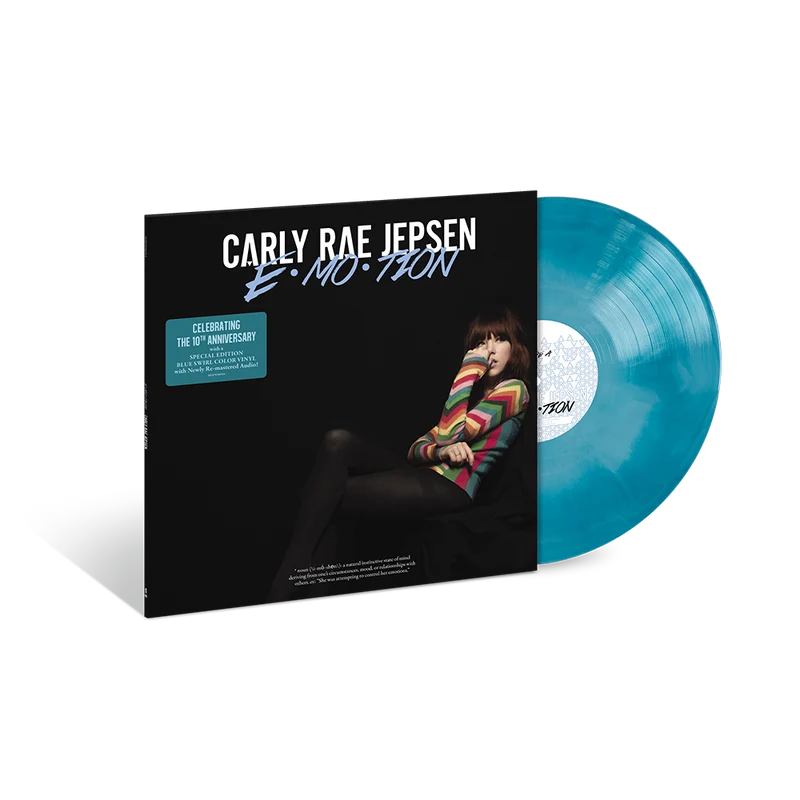 Carly Rae Jepsen - E*MO*TION LP record (blue swirl vinyl)