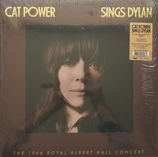 Cat Power - Sings Dylan (The 1966 Royal Albert Hall Concert) 2xLP white vinyl record