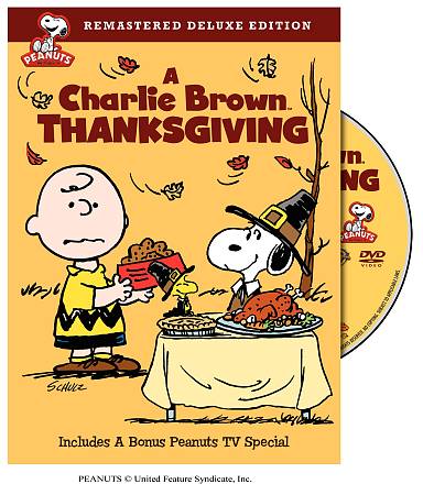 USED: A Charlie Brown Thanksgiving DVD