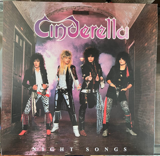Cinderella - Night Songs LP vinyl record