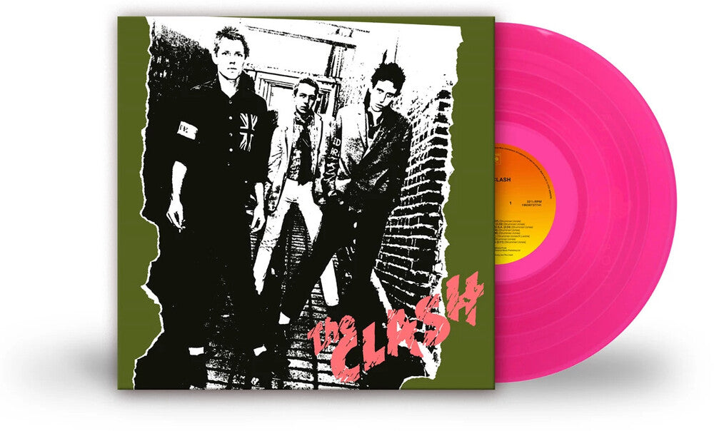 The Clash - self-titled LP record (pink vinyl)