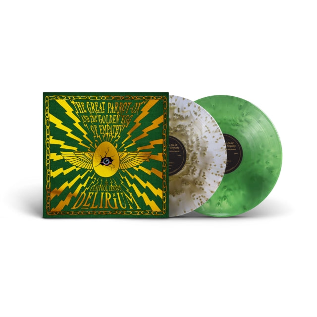 Claypool Lennon Delirium - Great Parrot-Ox & The Golden Egg of Empathy 2xLP green & gold vinyl record