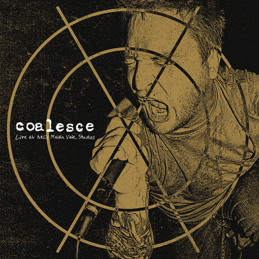 Coalesce - Live at BBC's Maida Vale Studios LP record (gold vinyl)