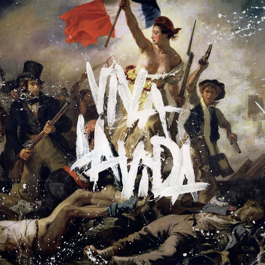 Coldplay - Viva La Vida LP record (clear vinyl)