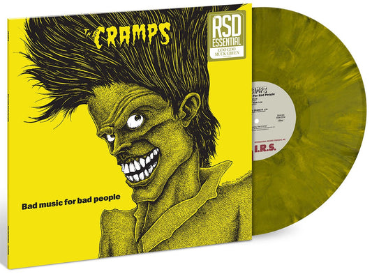 PREORDER (03/27/26): The Cramps - Bad Music For Bad People LP record (colored vinyl)