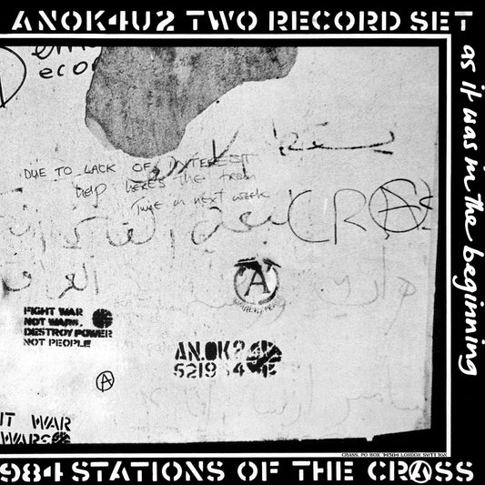 Crass - Stations of the Crass LP vinyl record