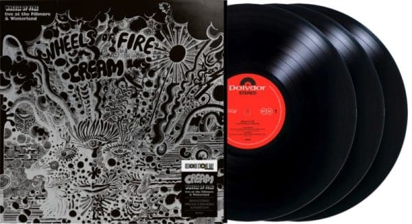 Cream - Wheels of Fire LIve at the Fillmore & Winterland 3xLP vinyl record (RSD 2026)