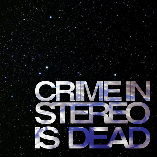 USED: Crime In Stereo - ....Is Dead LP record (blue/black vinyl)