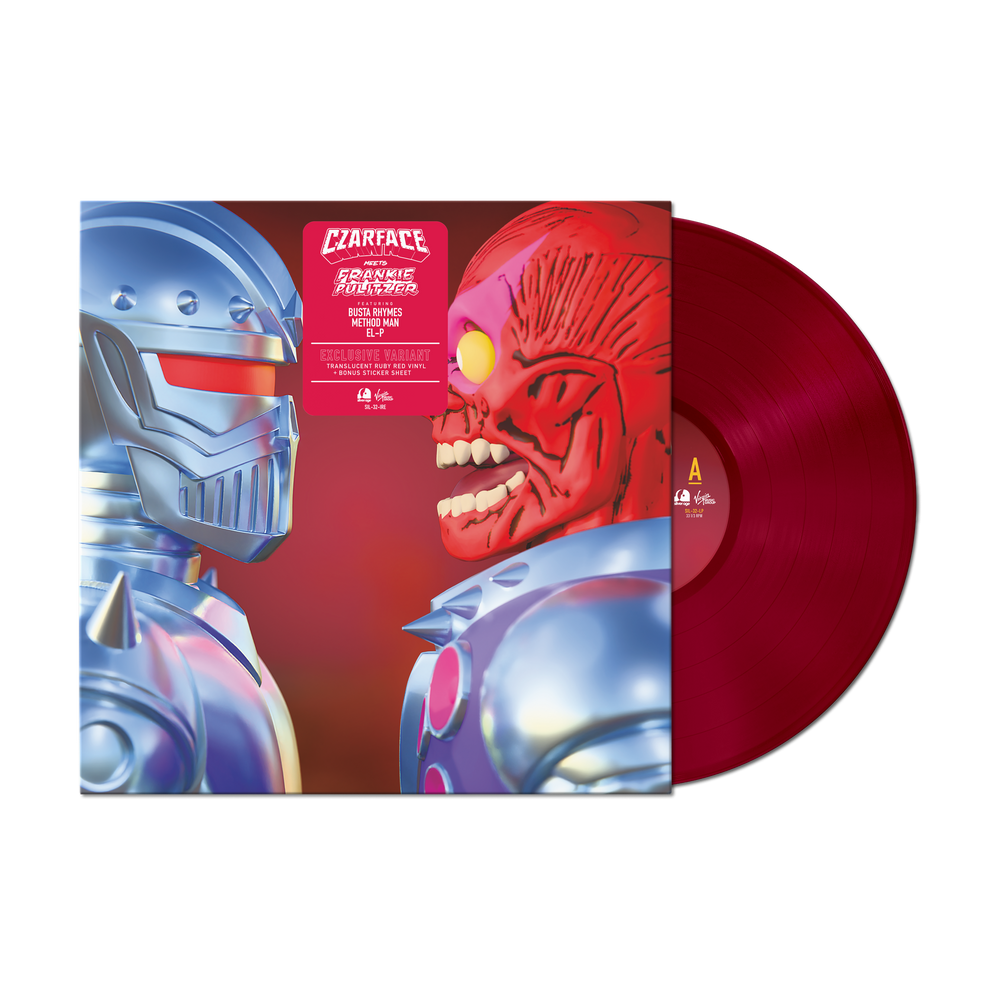 Czarface - Meets Frankie Pulitzer LP record (red vinyl)