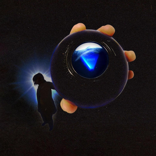DJO - Decide LP vinyl record (blue colored vinyl)
