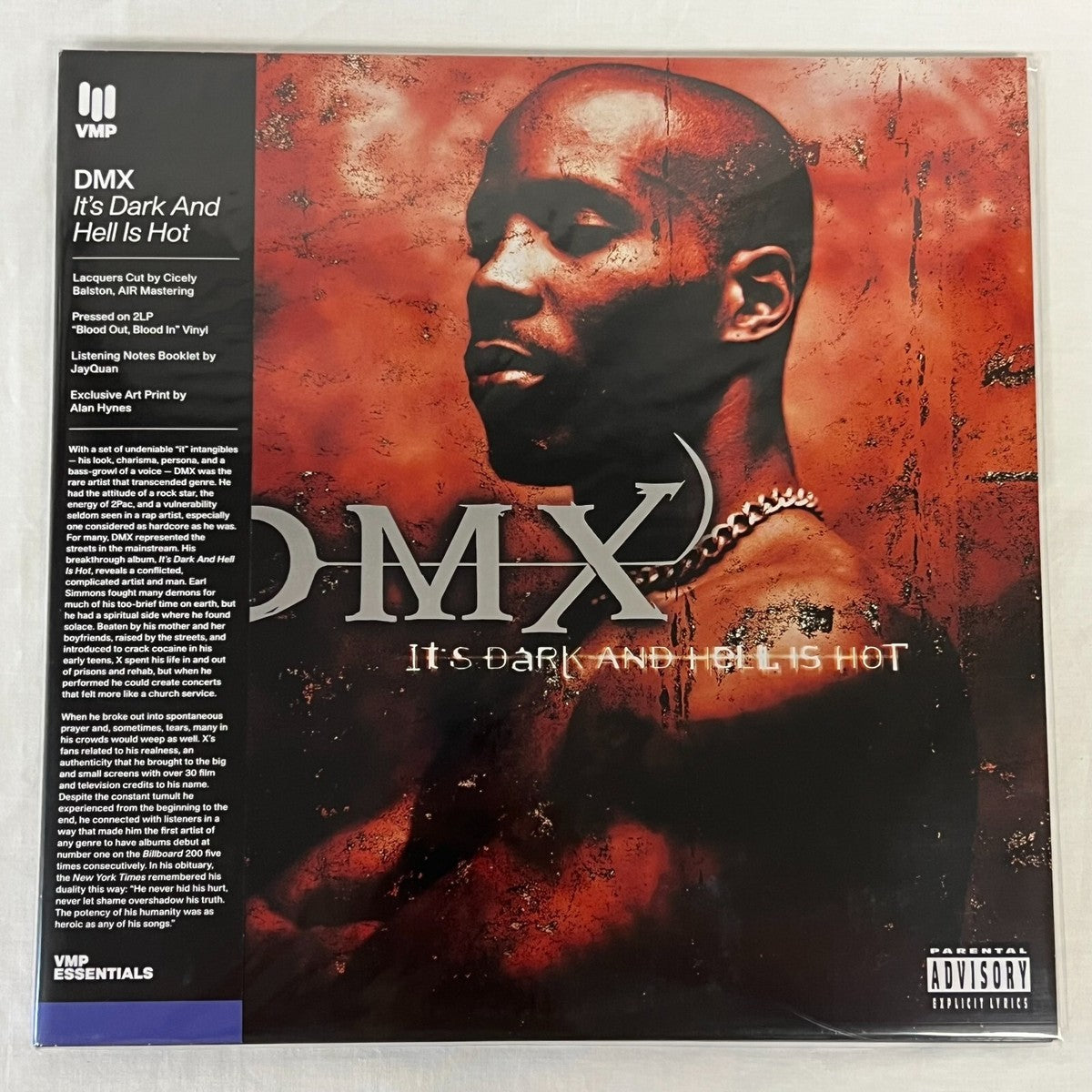 DMX - It's Dark And Hell Is Hot LP record (Vinyl Me Please pressing)