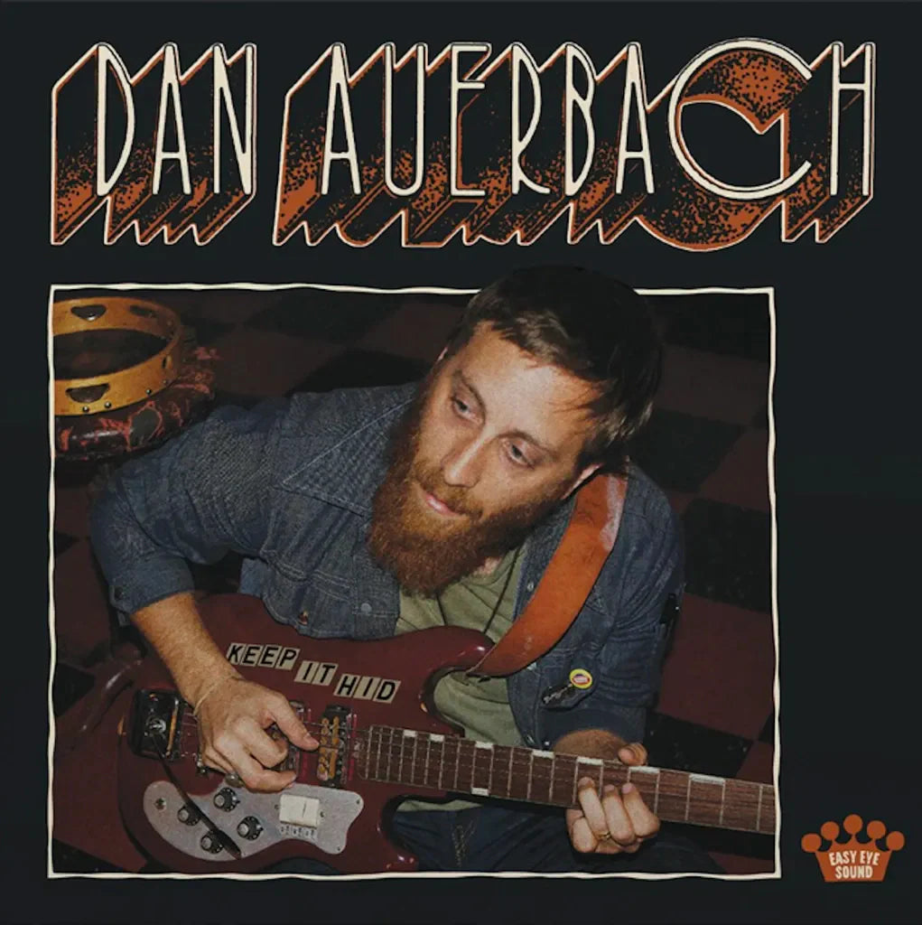 Dan Auerbach - Keep It Hid LP record (orange/black marble vinyl)