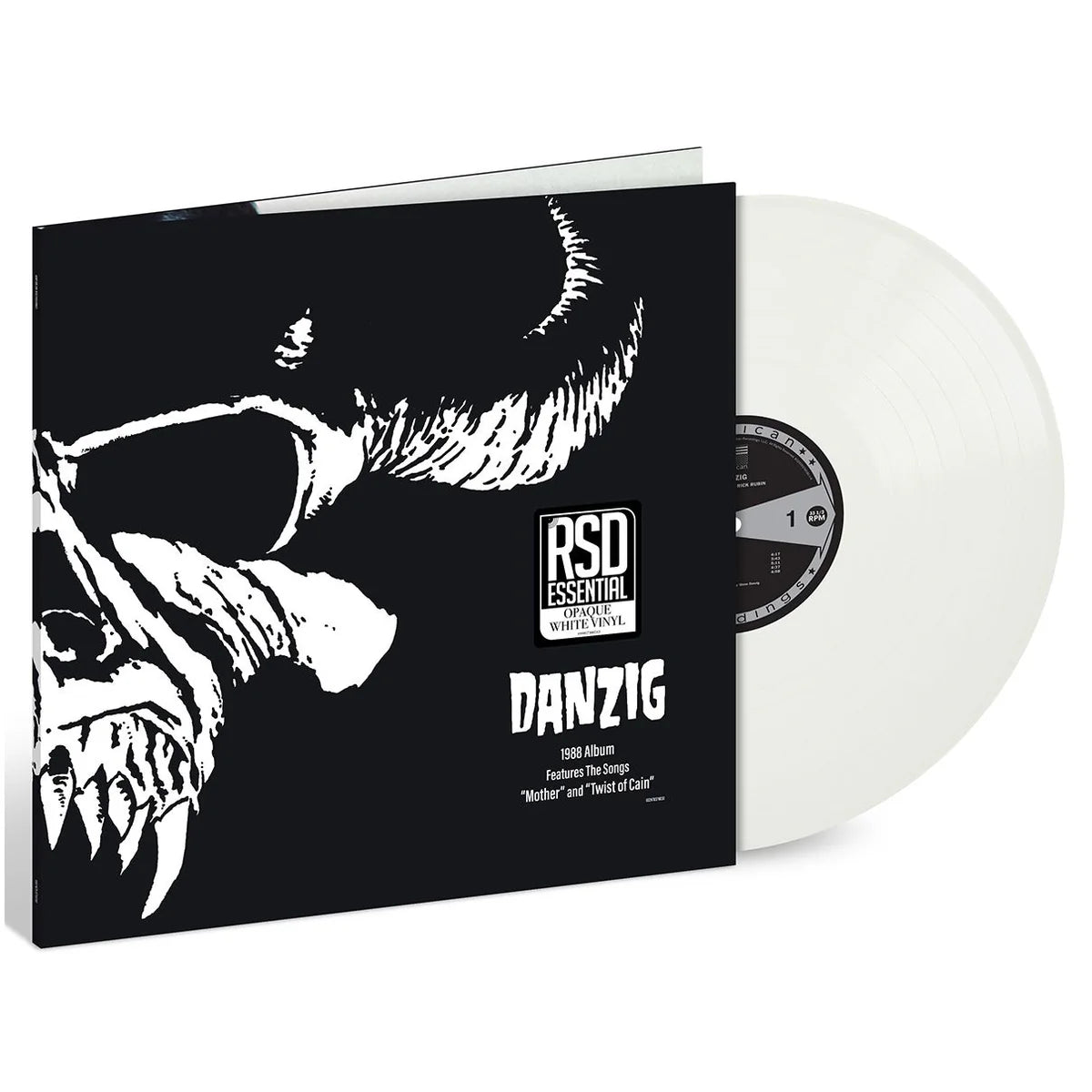 PREORDER (05/29/26): Danzig - I LP record (white vinyl)