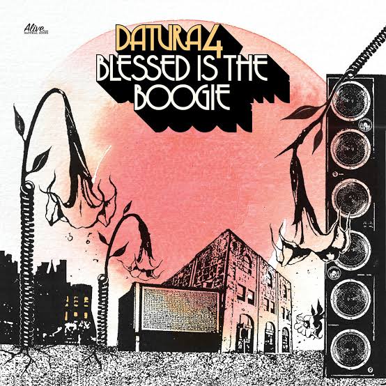 USED: Datura4 - Blessed Is The Boogie LP record (purple vinyl)