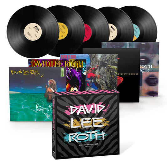 PREORDER (10/03/25): David Lee Roth - The Warner Recordings (1985-1994) vinyl box set