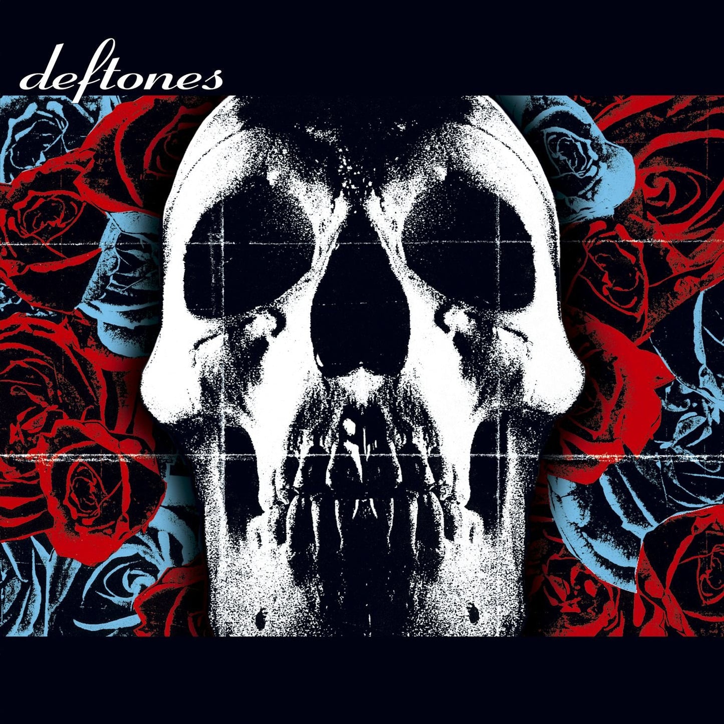 Deftones - s/t LP record (translucent ruby vinyl)