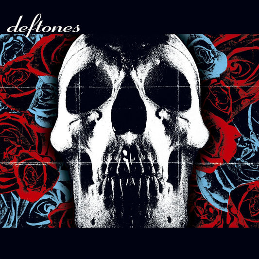Deftones - s/t LP record (translucent ruby vinyl)