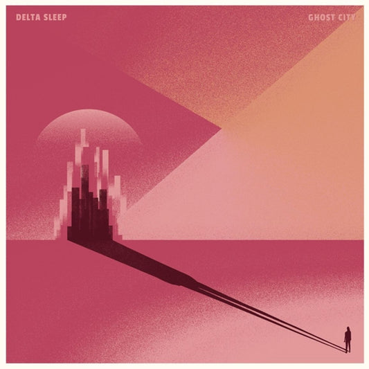 USED: Delta Sleep - Ghost City LP record (colored vinyl)