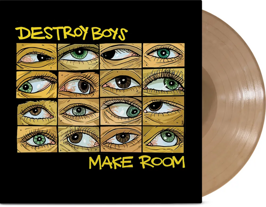 Destroy Boys - Make Room LP record ("sandstone mix" colored vinyl)