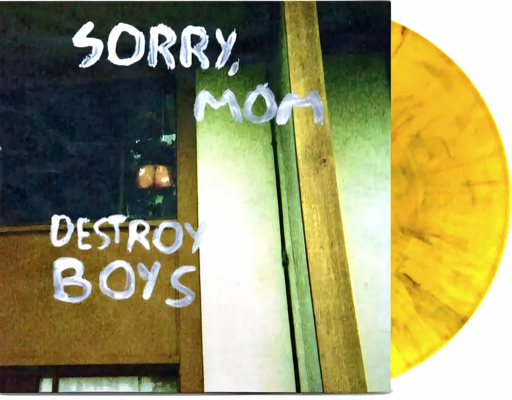 Destroy Boys - Sorry, Mom LP record (yellow/black vinyl)