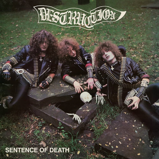Destruction - Sentence of Death LP record (bone colored vinyl)