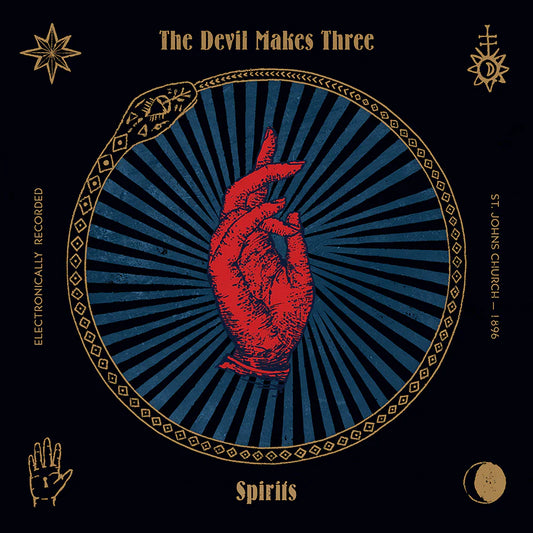 The Devil Makes Three - Spirits LP record (purple vinyl w/ signed print)