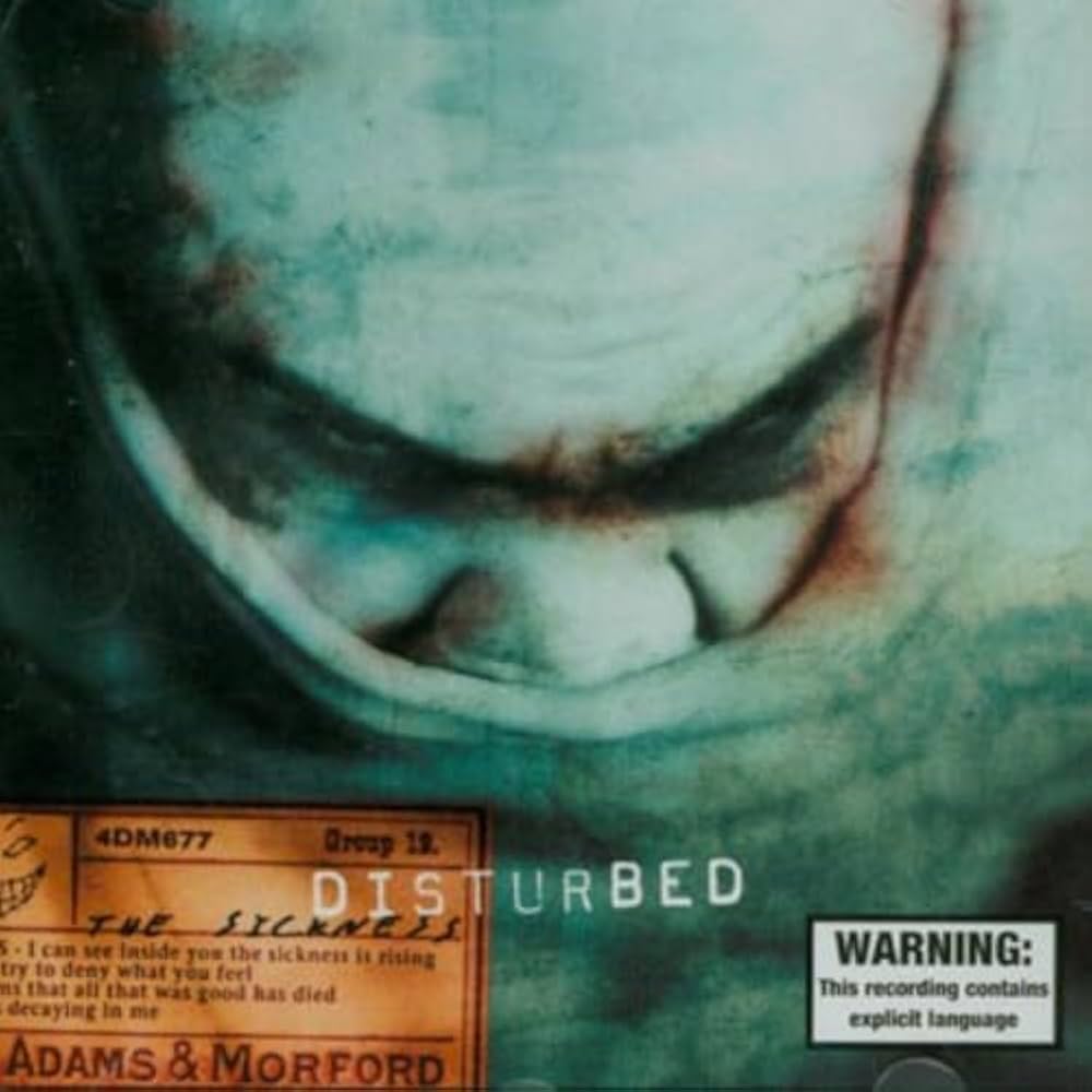 Disturbed - The Sickness LP vinyl record