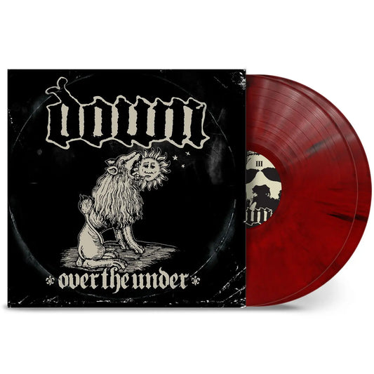 PREORDER (06/19/26): Down - Over The Under LP record (red/black vinyl)