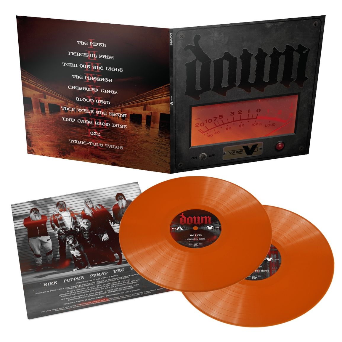 PREORDER (11/20/26): Down - Volume V 2xLP orange vinyl record