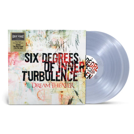 PREORDER (10/10/25): Dream Theater - Six Degrees of Inner Turbulence LP record (Rocktober 2025 reissue on clear vinyl)