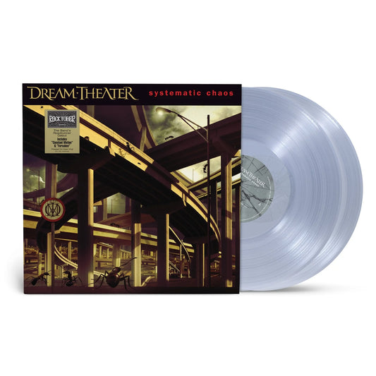 PREORDER (10/10/25): Dream Theater - Systemic Chaos LP record (Rocktober 2025 reissue on clear vinyl)