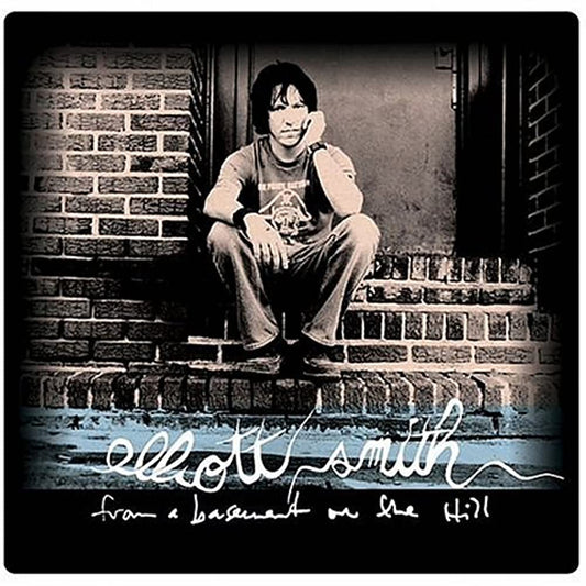 Elliott Smith - From A Basement On The Hill LP record (blue vinyl)